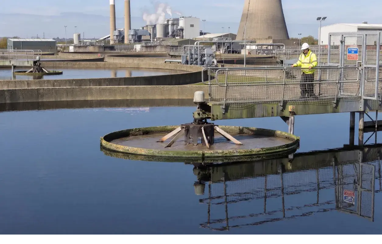 Image Of A Modern Sewage System​ And Sewage Treatment Systems